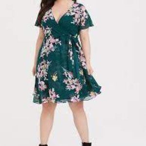 Torrid floral dress